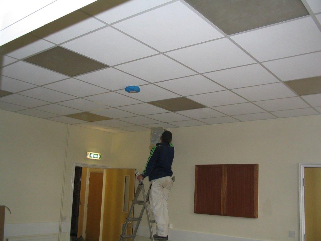 Suspended Ceiling in Swindon for Walcot Church