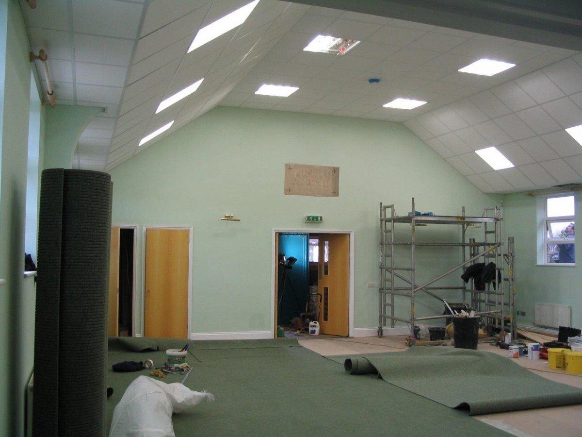 Suspended Ceiling in Swindon for Walcot Church