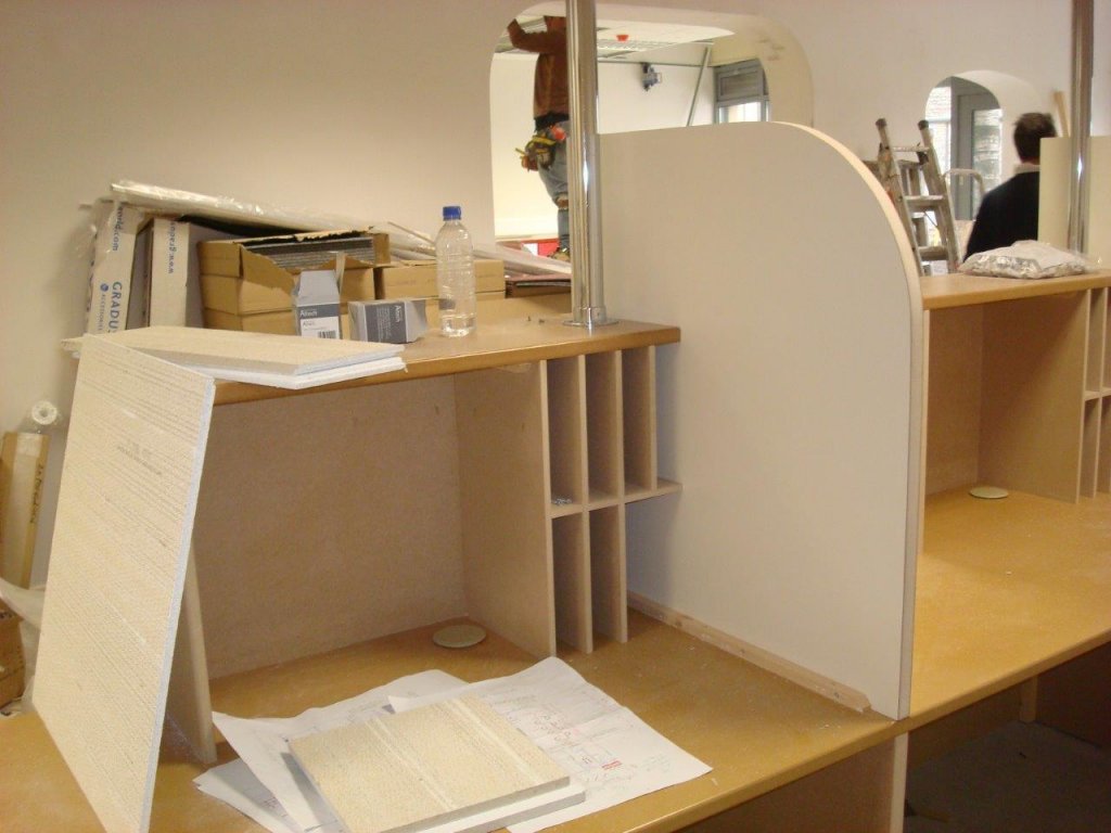 Reception desk for Bristol City Council