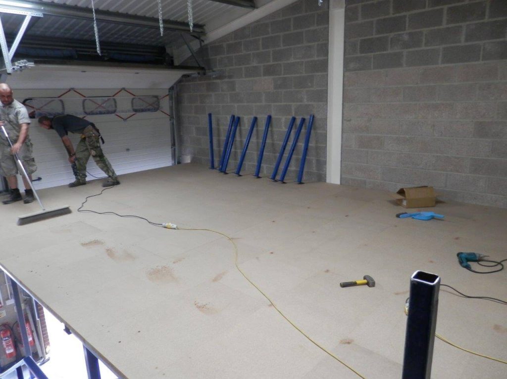 Mezzanine Floor for Henrich Hardware