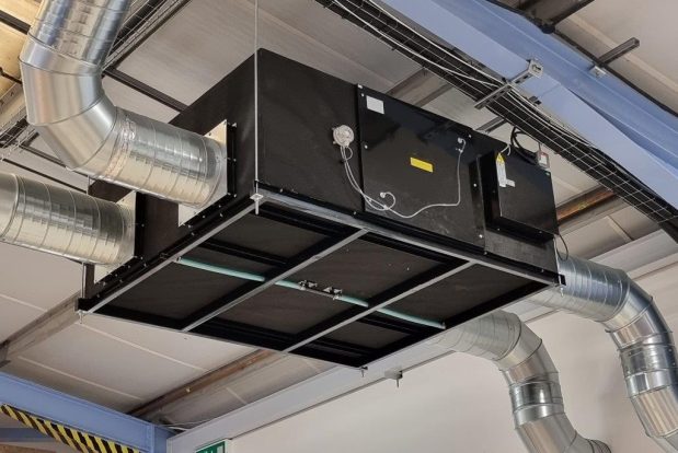 Existing ventilation unit Existing ventilation unit
