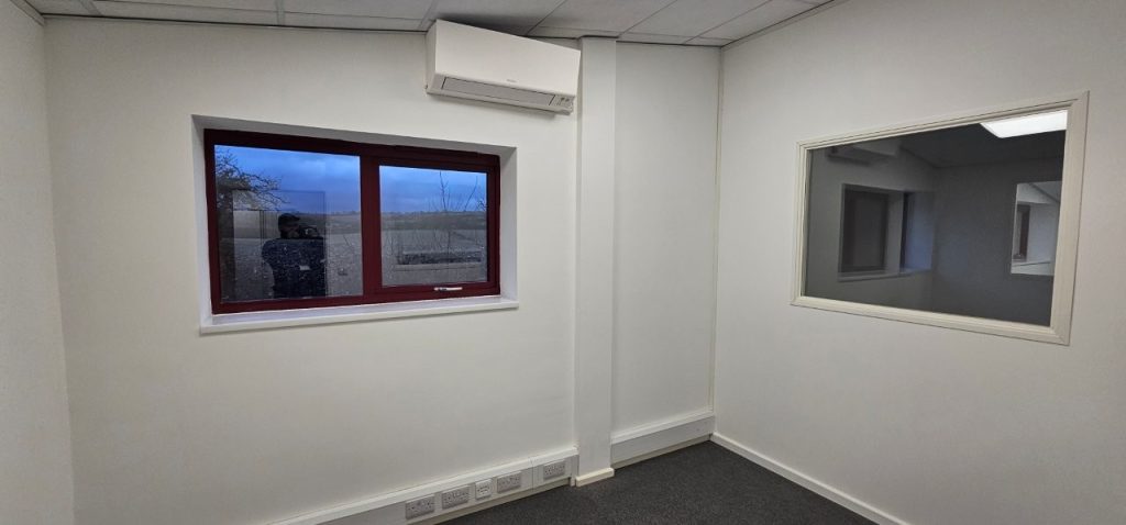 Finished window reveals