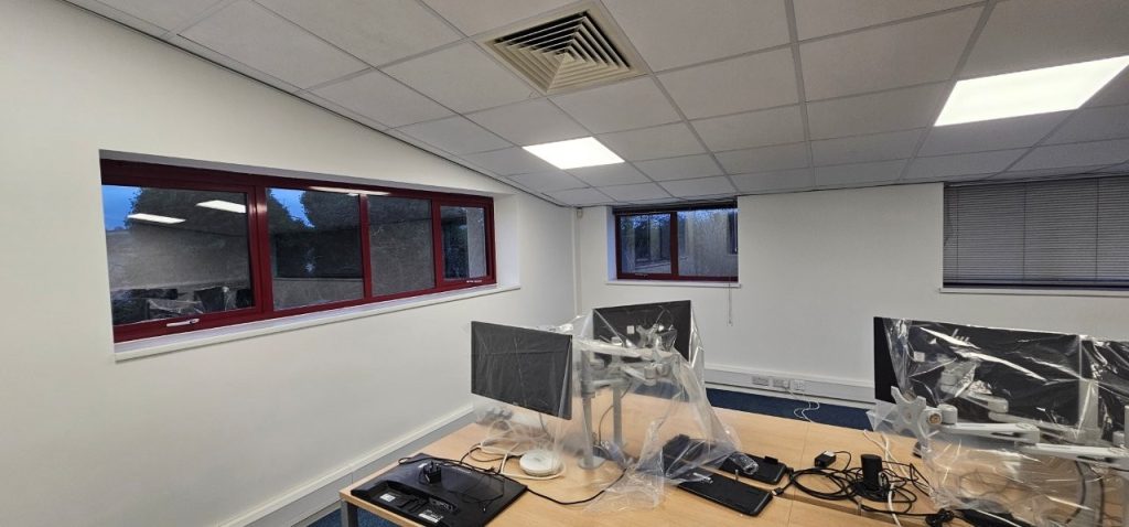 Finished window reveals