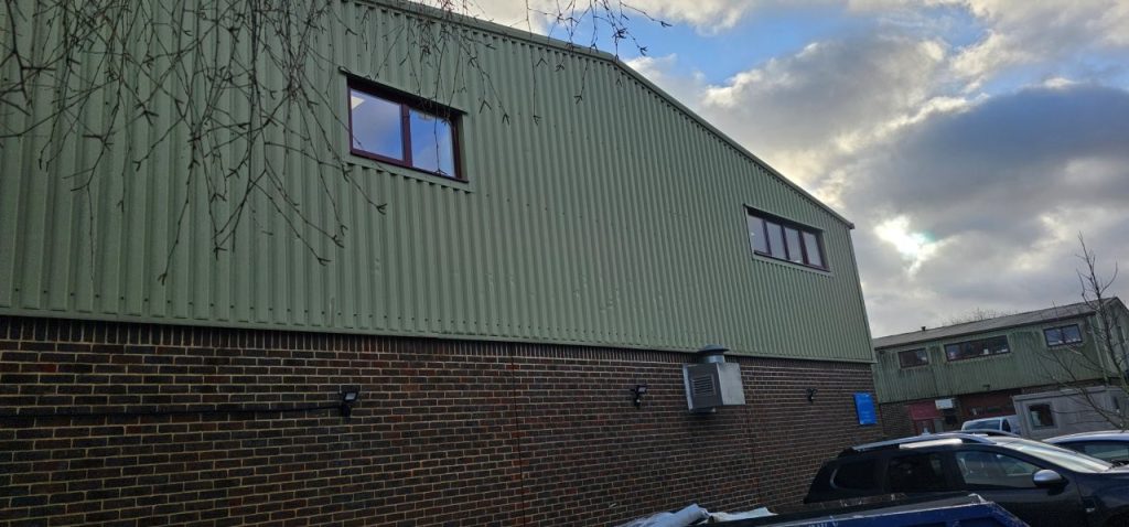 New external windows in industrial buildings