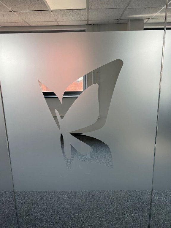 Bespoke logo cut out