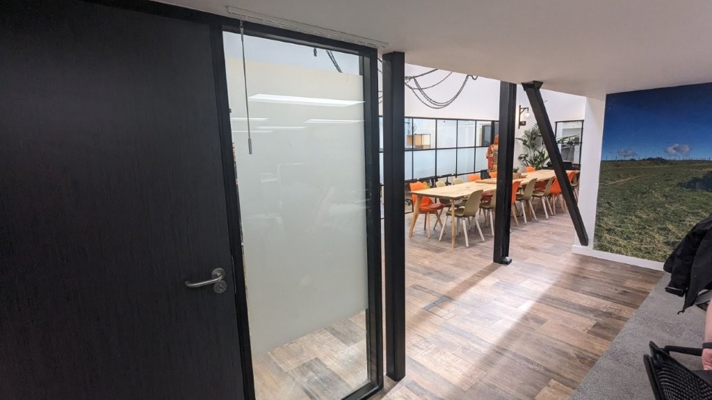 Much more open from inside