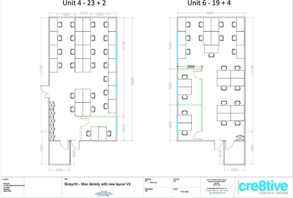 floorplan and window positions