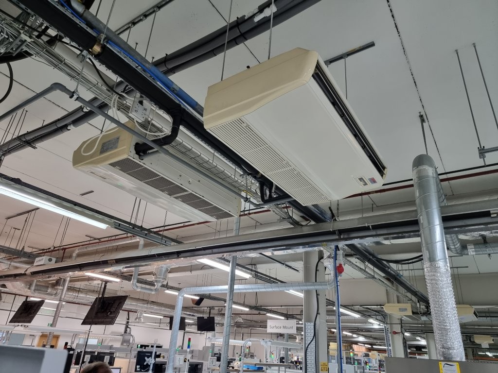 Downstairs mouth organ air conditioning units