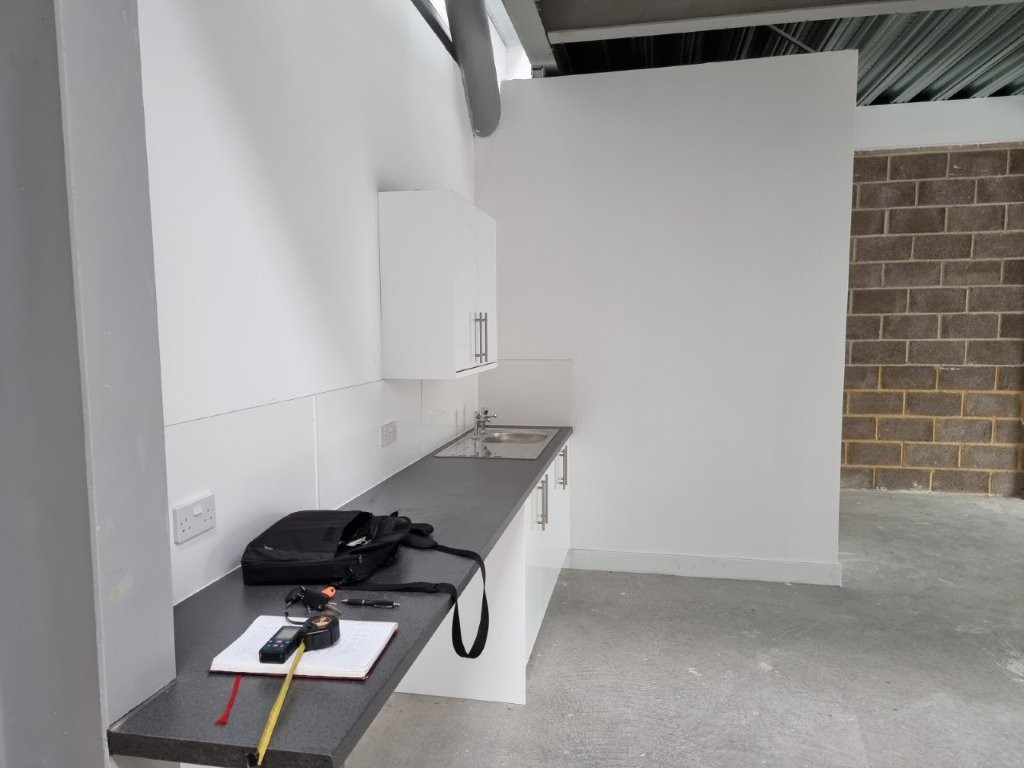 We left the kitchen as it was