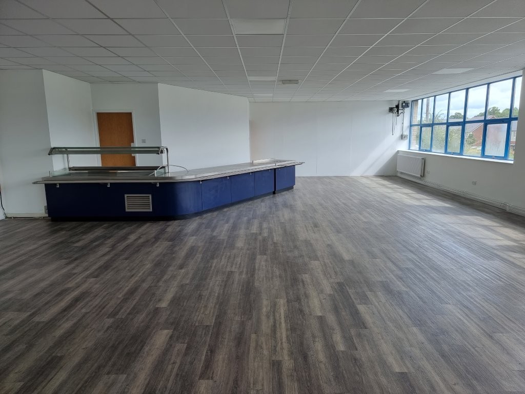 Canteen area painted and cleaned