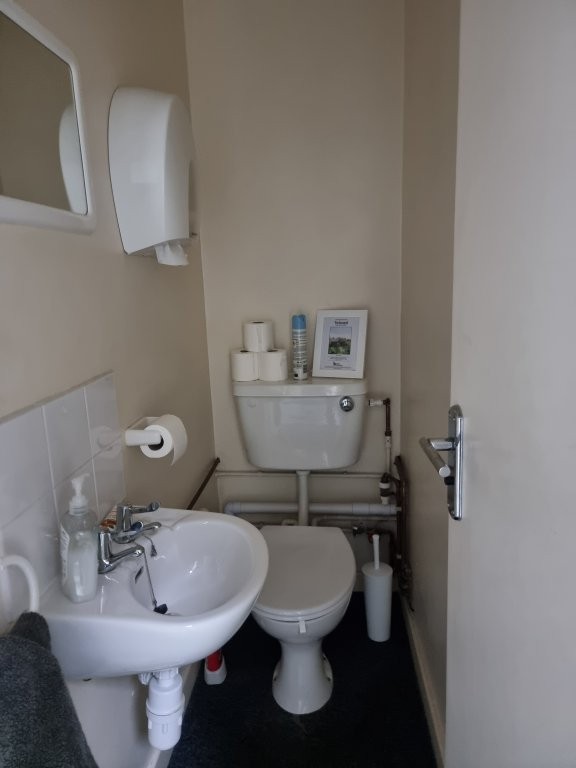 Existing toilet