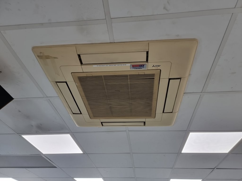 old AC units to be removed