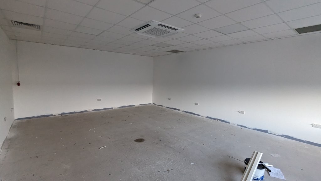 Upstairs space nearly ready