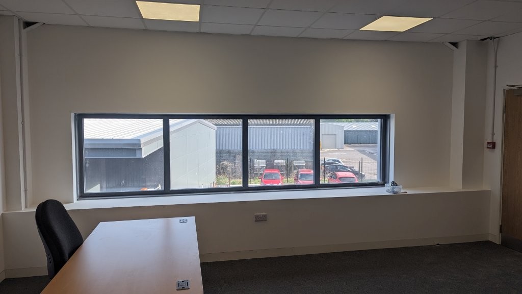 Upstairs view out of windows