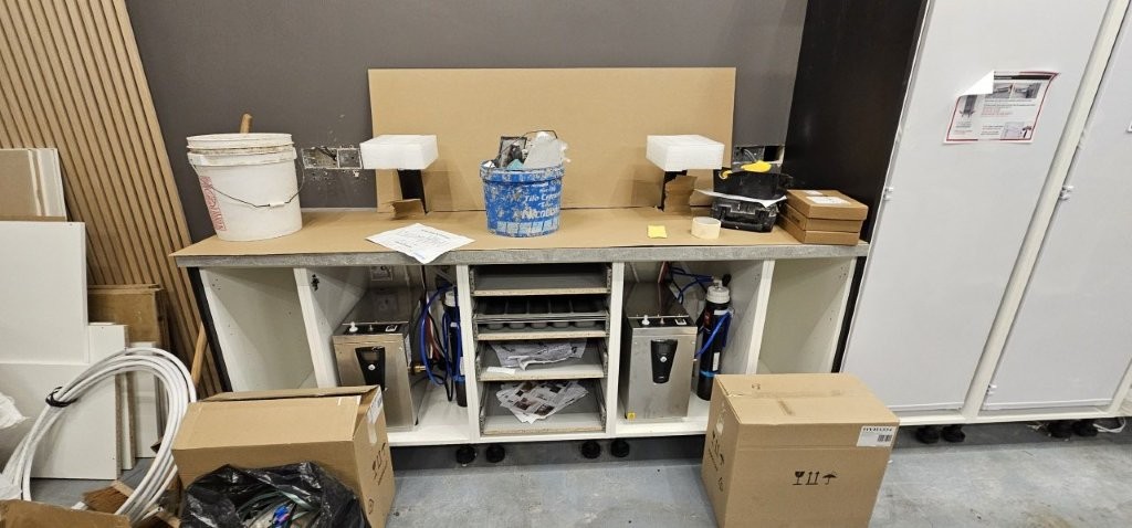 Instant boil taps installed