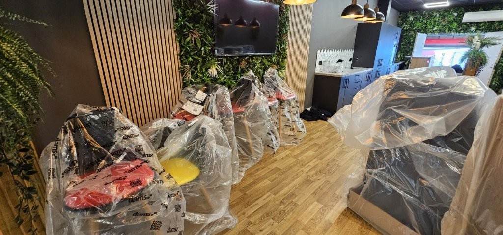 Chairs came pre assembled