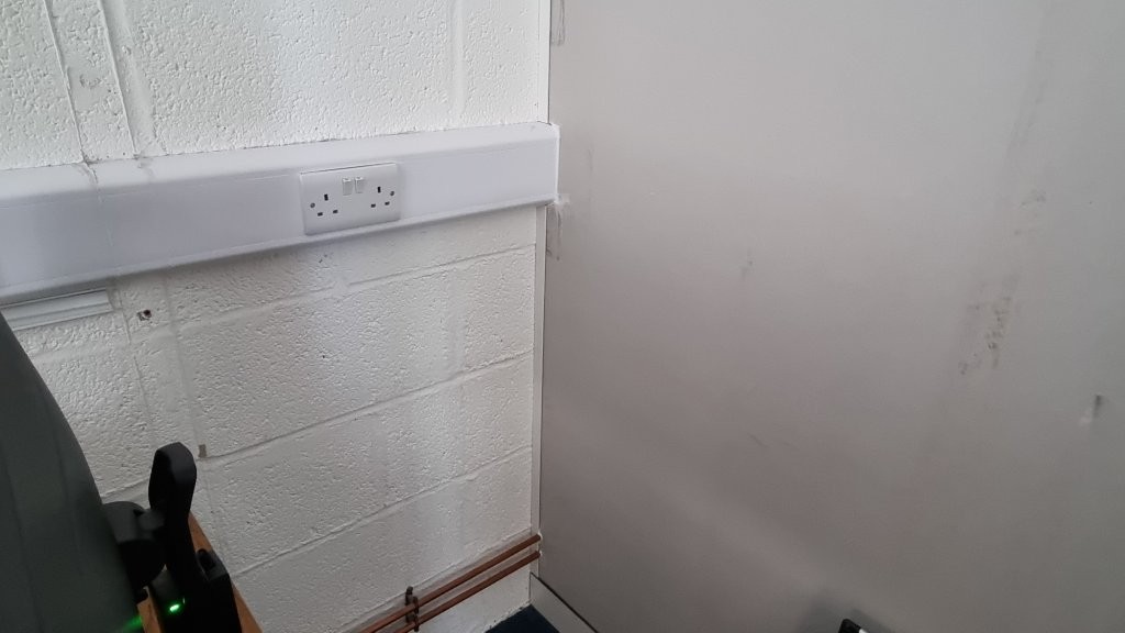 Completed Dividing wall