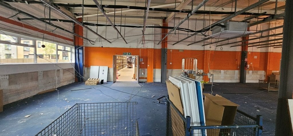 Old ceiling removed
