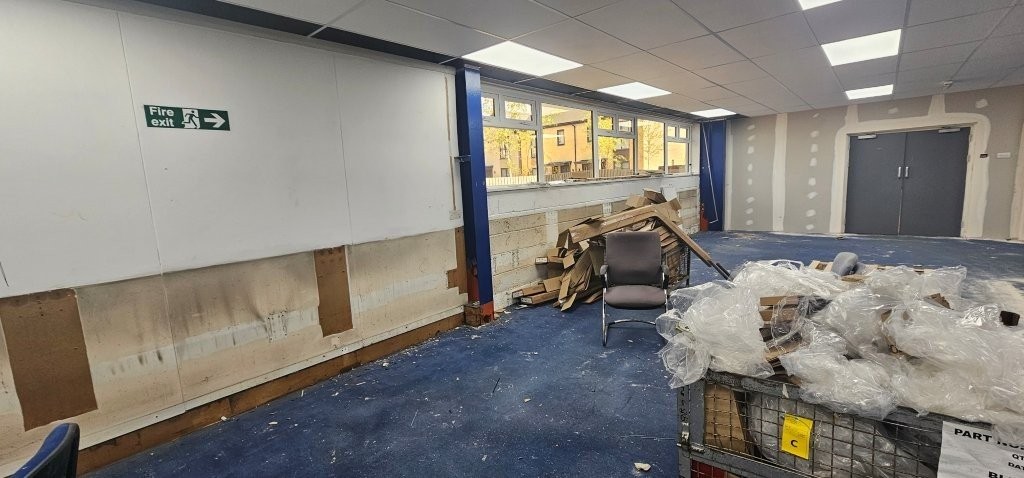 Radiators removed