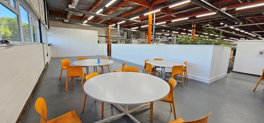 Factory Refuge Area and New Inspection Room in Swindon