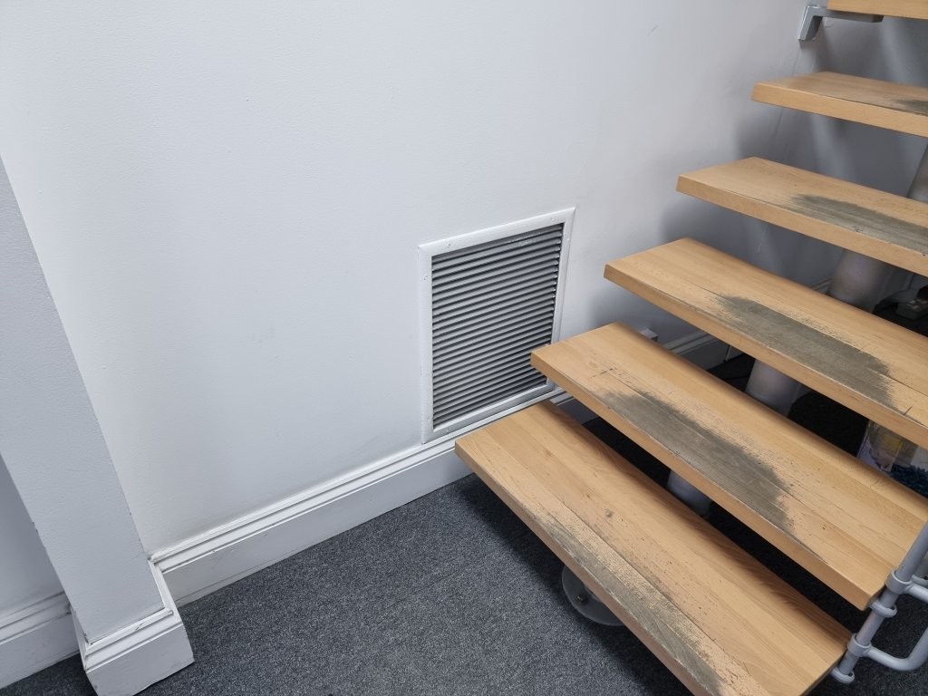 Worn down stairs