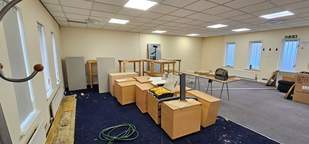 Ground floor partition removed